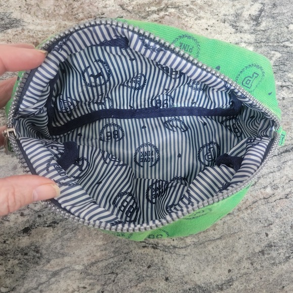 Y2K Victoria's Secret PINK Makeup Cosmetic Travel Bag Zipper Pencil Pouch Vtg - Picture 3 of 3